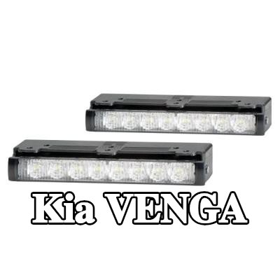 HELLA مصابيح الإضاءة النهارية أمامية المركبة — Kia Venga