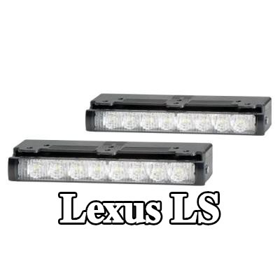 HELLA مصابيح الإضاءة النهارية أمامية المركبة — 1995 Lexus Ls