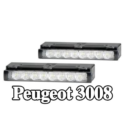 HELLA مصابيح الإضاءة النهارية أمامية المركبة — 2012 Peugeot 3008