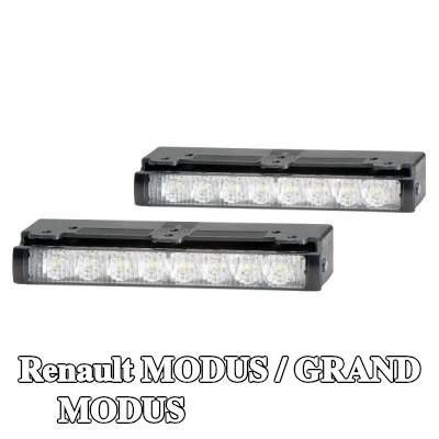 HELLA مصابيح الإضاءة النهارية أمامية المركبة — Renault Modus / Grand Modus