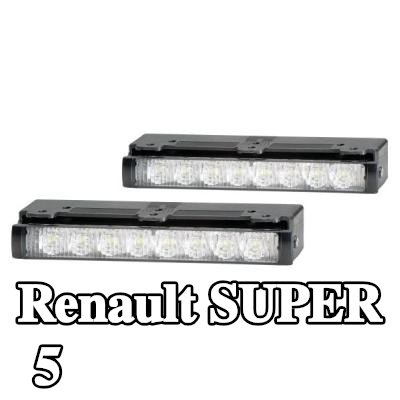 HELLA مصابيح الإضاءة النهارية أمامية المركبة — Renault Super 5