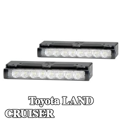 HELLA مصابيح الإضاءة النهارية أمامية المركبة — 1990 Toyota Land Cruiser