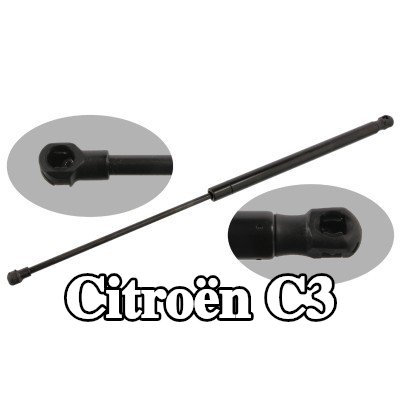 FEBI BILSTEIN دعامة باب صندوق الأمتعة لكلا الجانبين, 549mm — 2016 Citroën C3