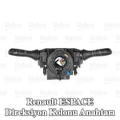 VALEO Hava yastığı saat yayı ile direksiyon kolonu anahtarı — Renault Espace
