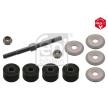 FEBI BILSTEIN Ön aks sol anti-roll bar bağlantısı, Ön Aks Sağ, 100mm, Çelik, somunlu, lastik yastıklı — 1990 Honda Prelude (2)