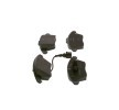BOSCH Fren balatası seti 20, 4mm, gıcırtı önleyici plaka ile, montaj kılavuzu ile, piston klipsli — SEAT Altea (9)