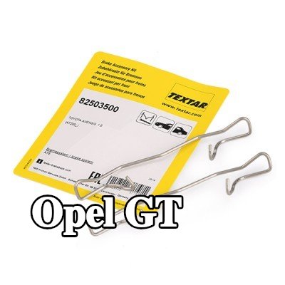 TEXTAR مجموعة ملحقات، مقياس الفرامل — Opel Gt