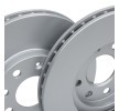 BOSCH Fren diski Dış Çap: 260, 6mm, Havalandırmalı, içten havalandırmalı, Kaplamalı, cıvata/vida ile — Opel Tigra (7)