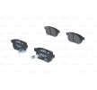 BOSCH Fren balatası seti 14, 3mm, aksesuarlarla — Lexus Ct (3)