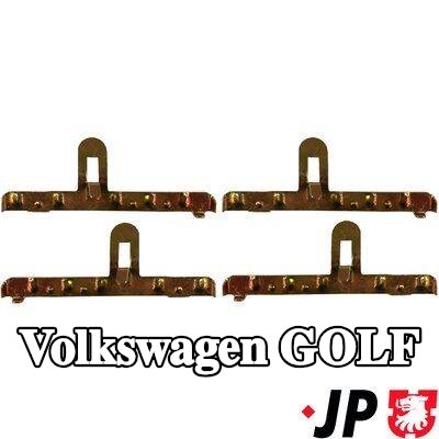 JP GROUP مجموعة ملحقات، وسادة الفرامل — Volkswagen Golf