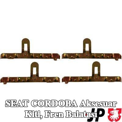 JP GROUP Aksesuar Kiti, fren balatası — SEAT Cordoba