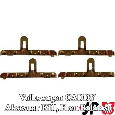 JP GROUP Aksesuar Kiti, fren balatası — Volkswagen Caddy