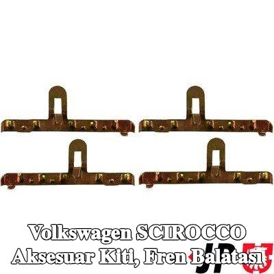 JP GROUP Aksesuar Kiti, fren balatası — Volkswagen Scirocco