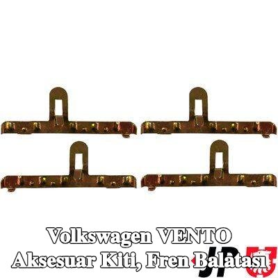JP GROUP Aksesuar Kiti, fren balatası — Volkswagen Vento