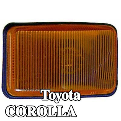 ABAKUS مؤشر جانبي كلا الجانبين, مع لمبة — 1990 Toyota Corolla