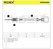 RIDEX Egzoz gazı sıcaklık sensörü (EGT) — 2000 Mitsubishi Pajero / Shogun (5)