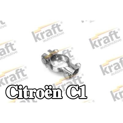 KRAFT مجموعة المشابك، نظام العادم — 2012 Citroën C1