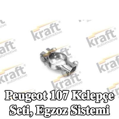 KRAFT Kelepçe Seti, egzoz sistemi — Peugeot 107