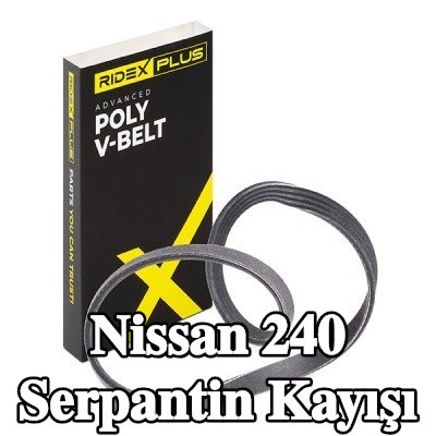 RIDEX PLUS Serpantin kayışı 775mm, Number of ribs: 4 — Nissan 240