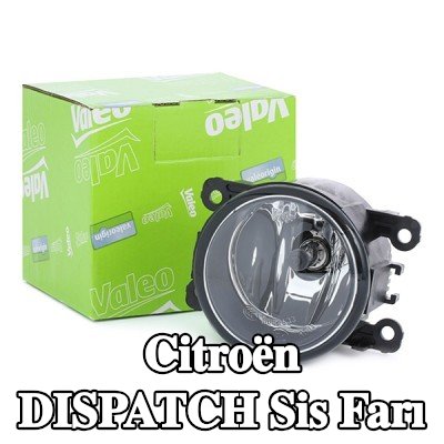 VALEO Sis Farı FOGSTAR, Sol, Sağ, H11, ampul ile — 2012 Citroën Dispatch