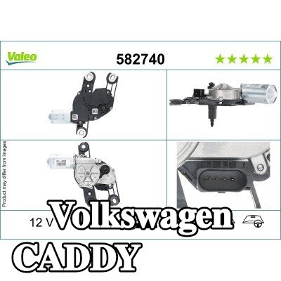 VALEO محرك المساحات الخلفي, 12V — Volkswagen Caddy