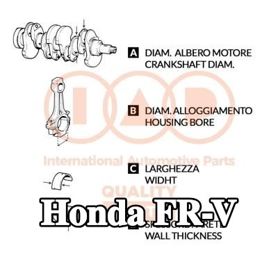 IAP QUALITY PARTS صامولة الدفع، العمود المرفقي — Honda Fr-v