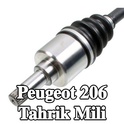 FEBI BILSTEIN Tahrik mili Ön Aks Sol, somunlu — Peugeot 206