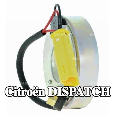 NRF الملف، ضاغط القابض المغناطيسي — Citroën Dispatch
