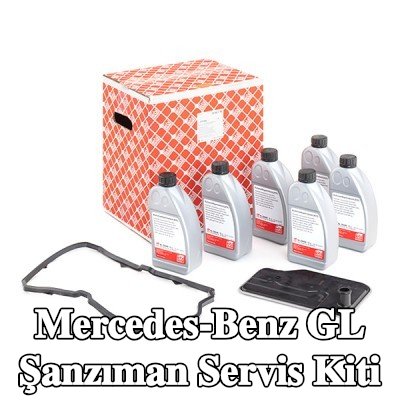 FEBI BILSTEIN Conta/sızdırmazlık elemanlı şanzıman servis kiti, cıvata/vida ile, conta halkası ile — Mercedes-Benz Gl