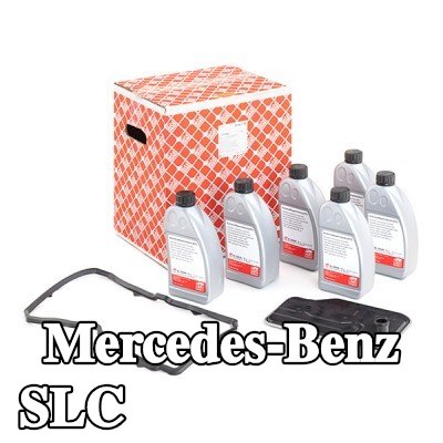 FEBI BILSTEIN مجموعة صيانة علبة التروس مع حشية/مانع تسرب, مع مسامير/براغي, مع حلقة مانعة للتسرب — Mercedes-Benz Slc