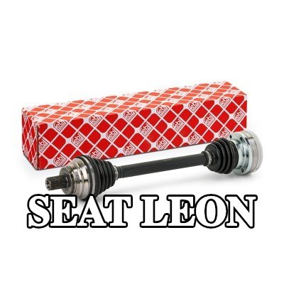 FEBI BILSTEIN عمود الدفع المحور الأمامي الأيسر, مع برغي, مع شحم — SEAT Leon