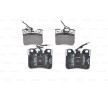 BOSCH Fren balatası seti 17mm, piston klipsli — Citroën Ax (3)