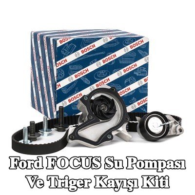 BOSCH Su pompası ve triger kayışı kiti Diş Sayısı: 117, Width: 22mm — 2000 Ford Focus