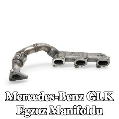 LRT Egzoz manifoldu Sağ, montaj parçaları ile — Mercedes-Benz Glk