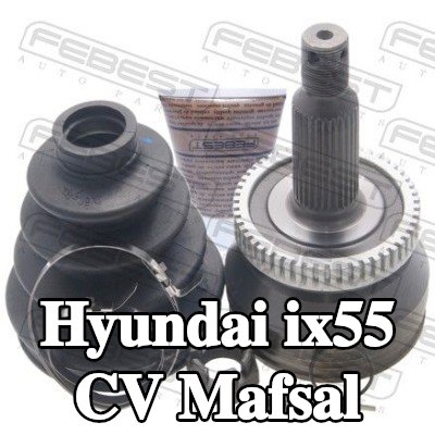 FEBEST CV mafsalı Ön Aks, Tekerlek Tarafı, ABS sensör halkalı — Hyundai ix55
