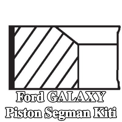 MAHLE Piston Segman Kiti — Ford Galaxy
