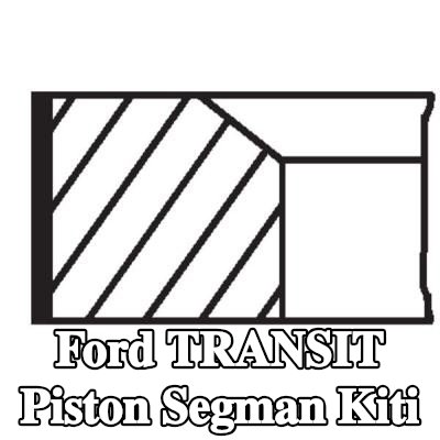 MAHLE Piston Segman Kiti — Ford Transit