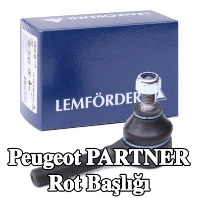 LEMFÖRDER Rot kolu ucu Ön Aks Sol, Ön Aks Sağ, dış, sabitleme malzemesi ile — 2012 Peugeot Partner