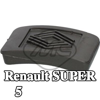 Metalcaucho وسادة دواسة القابض — Renault Super 5