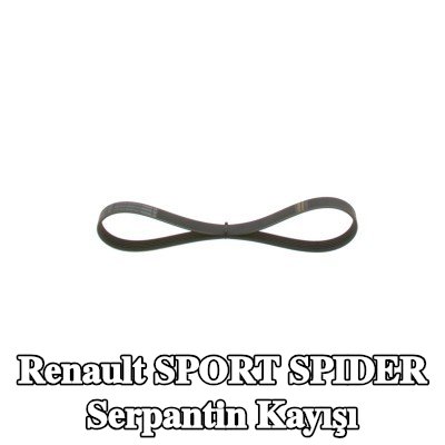 BOSCH Serpantin kayışı 820mm, Number of ribs: 6 — Renault Sport Spider
