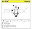 RIDEX Üst Rotil, her iki taraf, 16mm — Mitsubishi Starion (5)