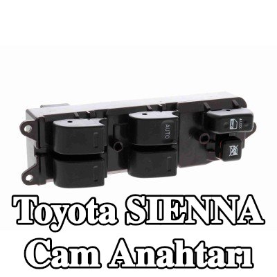 VEMO Sürücü tarafı cam anahtarı, Ön, Orijinal VEMO Kalitesi — 2003 Toyota Sienna