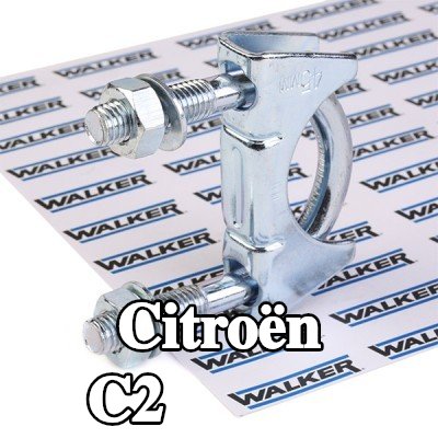 WALKER مشبك العادم — Citroën C2