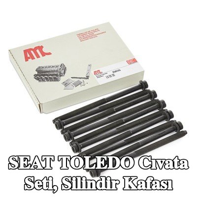 AMC Cıvata Kiti, silindir kafası M12/175X206-QTY=10 — SEAT Toledo