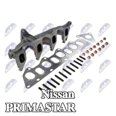 NTY مشعب العادم مع أجزاء التثبيت — Nissan Primastar