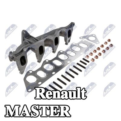 NTY مشعب العادم مع أجزاء التثبيت — 2000 Renault Master