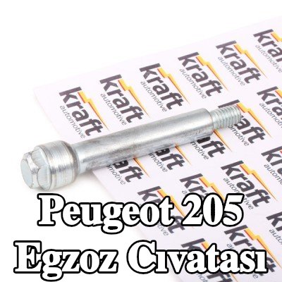KRAFT Egzoz cıvatası — Peugeot 205