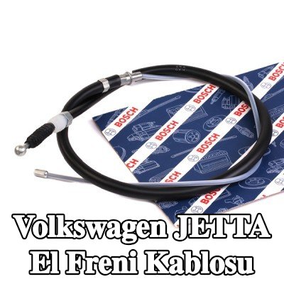 BOSCH El freni kablosu 1447mm — 2012 Volkswagen Jetta