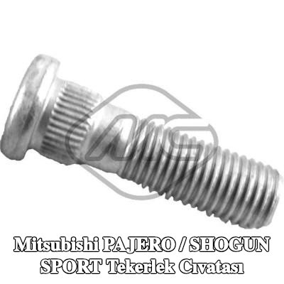 Metalcaucho Tekerlek Cıvatası — Mitsubishi Pajero / Shogun Sport