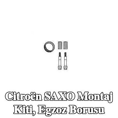 VEGAZ Montaj Kiti, egzoz borusu — Citroën Saxo
